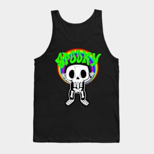 Rainbow Spooky Tank Top